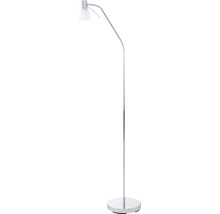 Lampadaire avec bras pivotant et pied rond