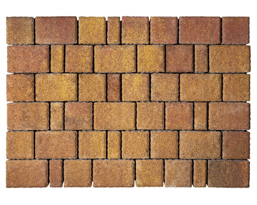 Verbundpflastersteine im Mauerverband