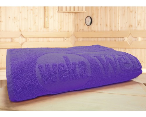Serviette spéciale pour sauna Weka 70x180 cm violette