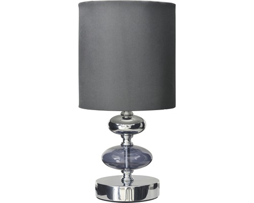 Lampe de table 1 ampoule h 285 mm Mali noir