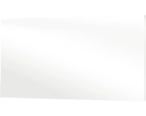 Chauffage en verre infrarouge Vitalheizung HVH600GS 58,5x118,5 cm blanc 600 Watts Façade de cuisine blanche