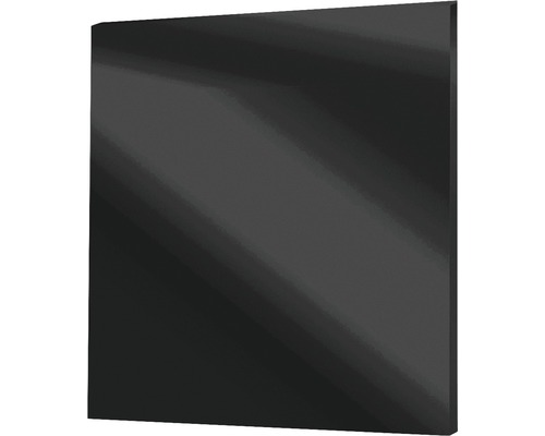 Chauffage en verre infrarouge Vitalheizung HVH300GS 58,5x58,5 cm noir 300 Watts