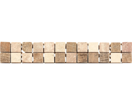 Bordure en marbre CM-57106, marron, 30,5 x 4,9 cm Bordure en marbre CM-57106, marron, 30,5 x 4,9 cm