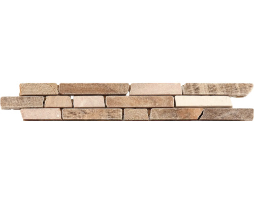Bordure en marbre CM-57107, marron, 30,5 x 4,9 cm Bordure en marbre CM-57107, marron, 30,5 x 4,9 cm