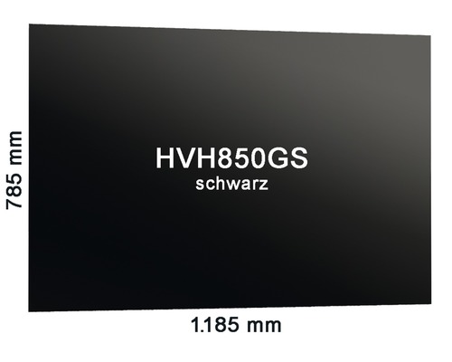 HVH850GS Platte mit den Maßen 785 mm mal 1185 mm