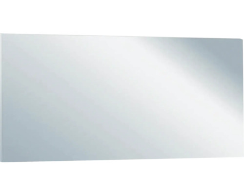Chauffage en verre miroir infrarouge Vitalheizung HVH600GS 58,5x118,5 cm 600 Watts Miroir rectangulaire pour salle de bains