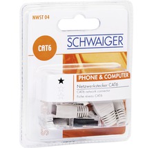Schwaiger Netzwerkstecker CAT6 Packung