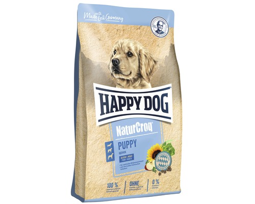 Croquettes pour chien HAPPY DOG Naturcroq pour chiot 4 kg Happy Dog NaturCroq Puppy nourriture sèche pour chiots