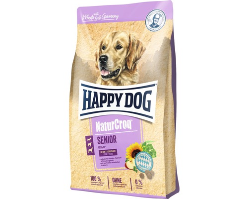 Hundefutter trocken HAPPY DOG NaturCroq Senior 15 kg Happy Dog NaturCroq Senior Trockenfutter für Hunde