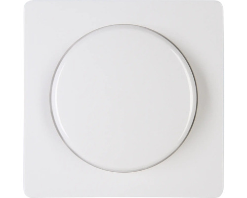 Cache pour variateur alternatif à pression Kopp 333702185 Paris blanc arctique Bouton carré pour interrupteur