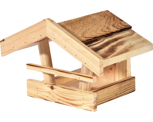 Mangeoire à oiseaux en bois