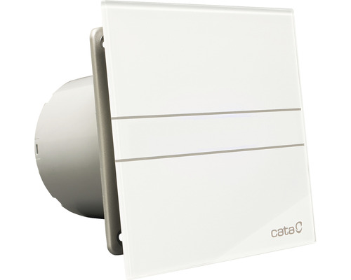 Ventilateur de salle de bain Cata avec couvercle en verre