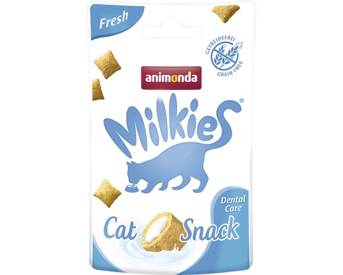 Friandises pour chats animonda Milkies Coussin Dental 30 g Animonda Milkies Dental Care snack pour chat, sans céréales