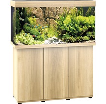 Kit complet d'aquarium Juwel Rio 350 LED SBX avec sous-meuble bois clair-thumb-0