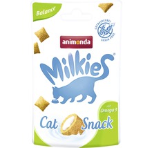 Animonda Milkies Balance Snack pour chat, sans céréales avec Oméga 3