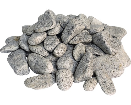 Graviers de granite 30-60 mm 500 kg, gris