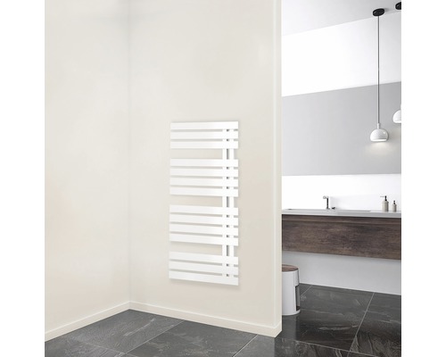 Radiateur design Schulte Breda 1060x500 mm blanc alpin