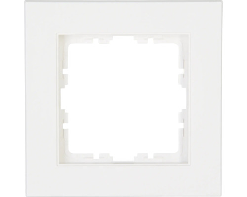 Plaque d'interrupteur simple Kopp 402129550 Athenis 55 blanc pur