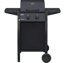 Barbecue à gaz Enders San Diego 2 brûleurs 52 x 93,5 cm noir avec tablette latérale, thermomètre sur le couvercle, lèchefrite et grille en acier inoxydable-thumb-2