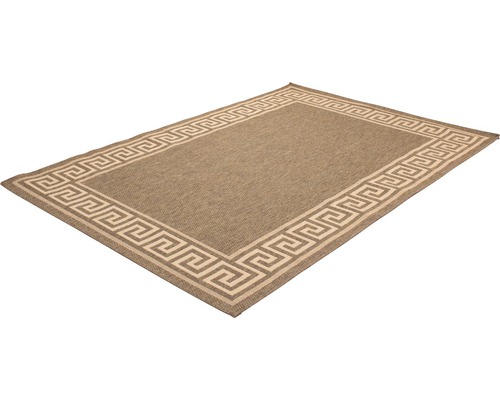 Tapis rectangulaire à motif méandre