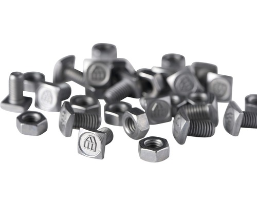 Boulons de carrosserie et écrous en métal