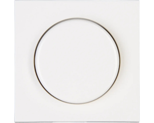 Cache pour variateur alternatif à pression Kopp 490629556 Athenis 55 blanc pur Bouton poussoir carré pour programmes d''interrupteurs