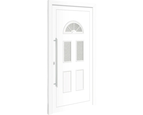 Porte multiusage en plastique Ohio II blanc 2100 x 1000 mm gauche