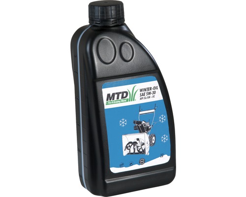 Huile d'hiver de moteur MTD SAE 5w-30 1000ml Huile d''hiver MTD SAE 5W-30 dans une bouteille d''un litre
