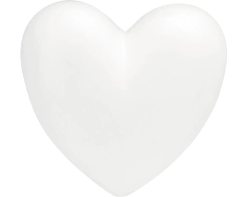 Coeur en polystyrène plat 9/2 cm 2 pièces