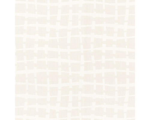 Papier peint intissé 56106 Padua Graphique beige Textile avec motif de lignes croisées