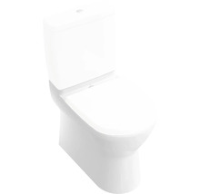 WC für WC-Kombination Villeroy & Boch O.novo Tiefspüler mit Spülrand weiß ohne WC-Sitz und Spülkasten 56581001-thumb-1