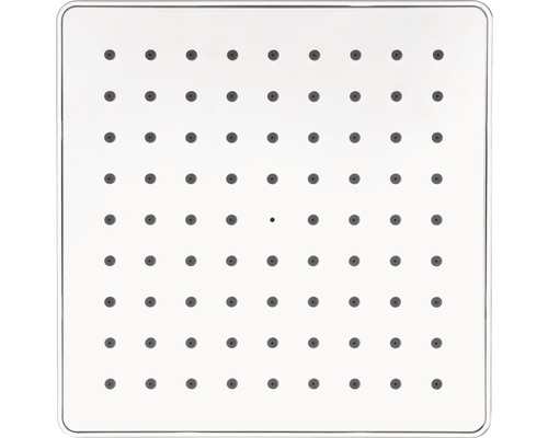 Pomme de douche carrée avec plusieurs buses