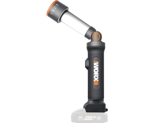 Lampe de travail sans fil WORX avec tête de lampe réglable