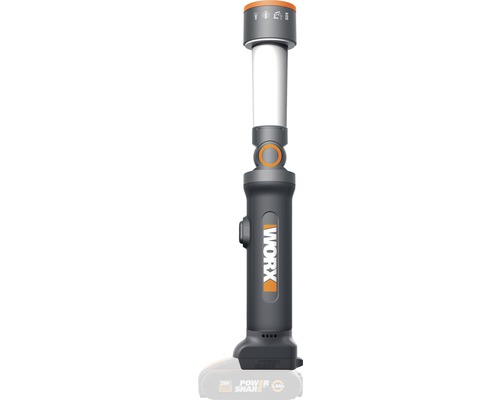 Lampe de travail sans fil Worx avec logo