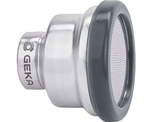 Embout d''arrosage en métal avec logo Geka