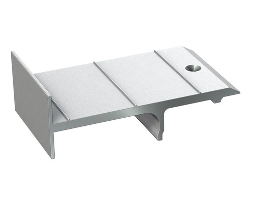 Metallprofil mit Aussparung und Nut