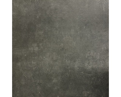 Carrelage sol et mur en grès cérame fin HOMEtek black mat 60 x 60 cm