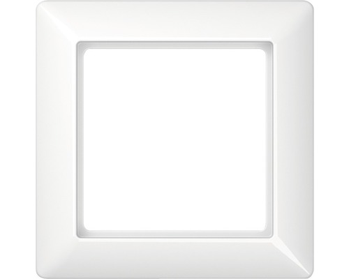 Plaque d'interrupteur simple blanc alpin Jung AS 581 WW AS 500-0