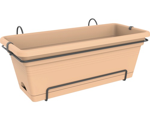Jardinière avec support de fixation