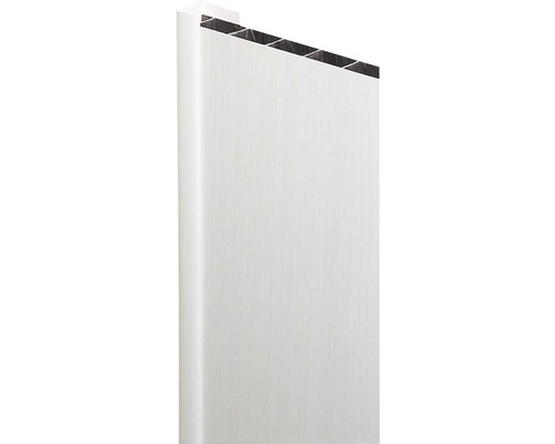 Baguette de finition plastique blanc pour épaisseurs de panneaux 8 - 10 mm 10x22x2600 mm