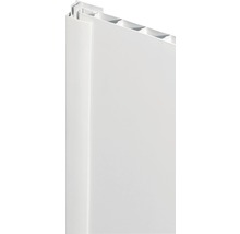 Abschlussleiste Kunststoff weiß klippbar für Paneelestärken 8-10 mm 10x22x2600 mm-thumb-1