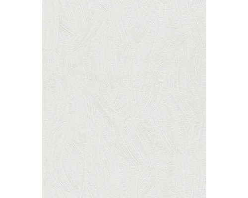 Papier peint intissé 169201 Wallton blanc Papier peint texturé avec motif de peinture