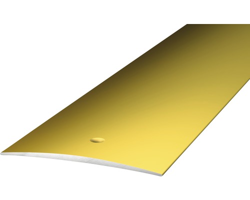 Barre de seuil aluminium doré perforé 60 x 2700 mm