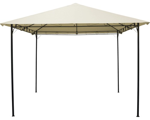 Pavillon mit Stoffdach und Metallgestell