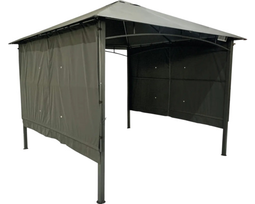 Pavillon mit Seitenwänden für den Garten