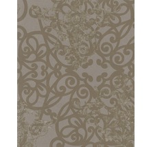 Vliestapete 58601 Catania Ornament braun