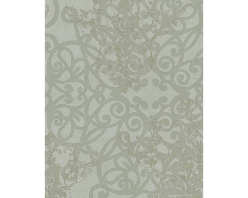 Papier peint intissé 58604 Catania ornement vert Papier peint à motif floral