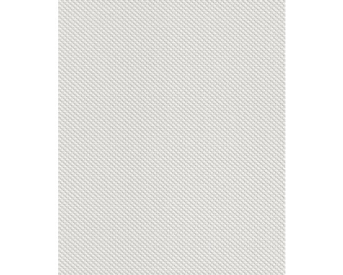 Papier peint intissé 183306 Wallton blanc Gros plan d''un tissu textile