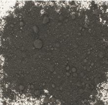 Vue détaillée de poussière de charbon de bois.