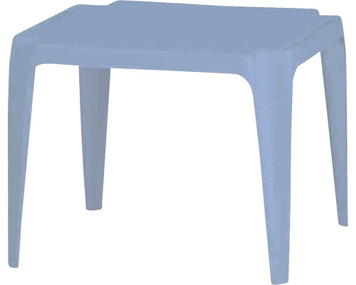 Table pour enfants en plastique 56x52x44 cm bleu